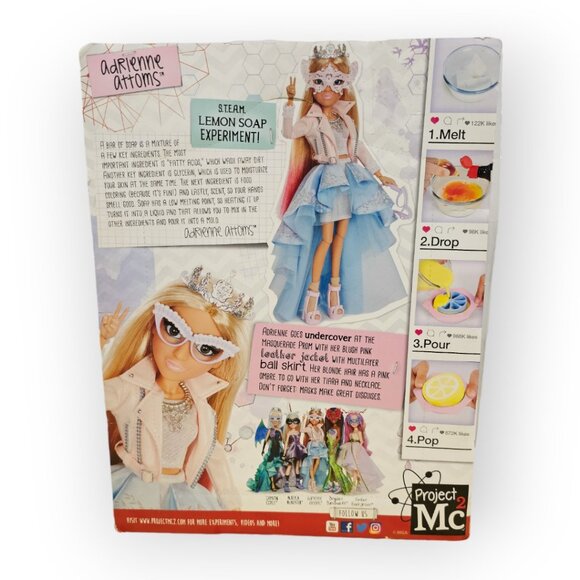 Project MC2 Adrienne’s Lemon Soap Experiment Doll - Picture 2 of 6